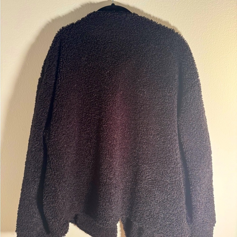 Express Black Teddy Jacket - image 3